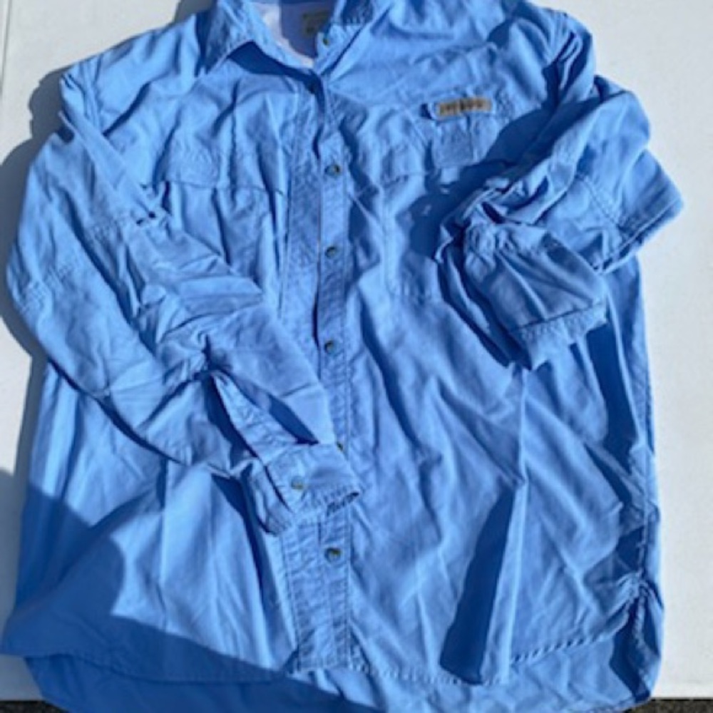 Blue women’s Columbia Button-Up